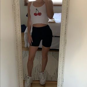 brandy melville cherry tank
